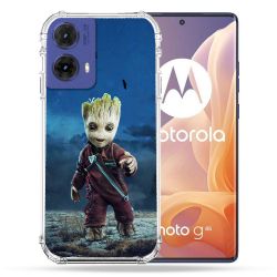 Coque Renforcée Pour Motorola G85 5G Groot Bleu