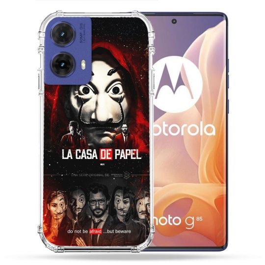 Coque Renforcée Pour Motorola G85 5G La Casa De Papel
