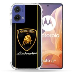 Coque Renforcée Pour Motorola G85 5G Lamborghini Carbone