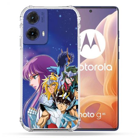 Coque Renforcée Pour Motorola G85 5G Les Chevaliers Du Zodiaque
