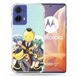 Coque Renforcée Pour Motorola G85 5G Manga Assassination Classroom Kuro Trio