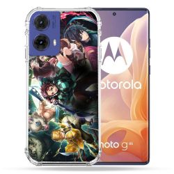 Coque Renforcée Pour Motorola G85 5G Manga Demon Slayer Groupe