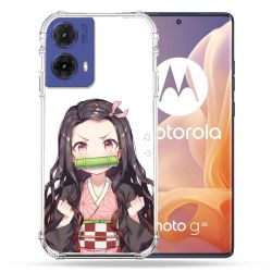 Coque Renforcée Pour Motorola G85 5G Manga Demon Slayer Nezuko
