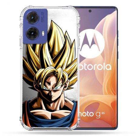 Coque Renforcée Pour Motorola G85 5G Manga Dragon Ball Sangoku Portrait