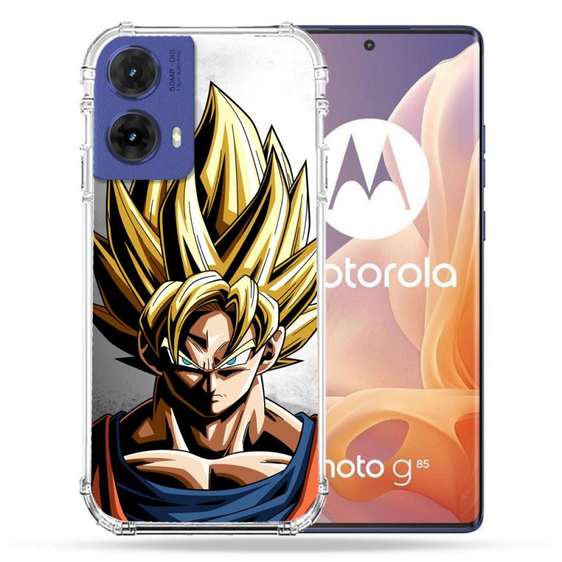 Coque Renforcée Pour Motorola G85 5G Manga Dragon Ball Sangoku Portrait