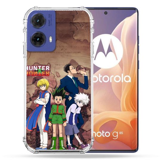 Coque Renforcée Pour Motorola G85 5G Manga Hunter X Hunter Vintage