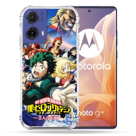 Coque Renforcée Pour Motorola G85 5G Manga My Hero Academia Affiche