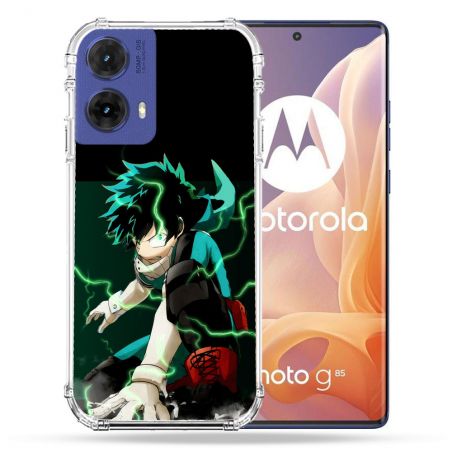Coque Renforcée Pour Motorola G85 5G Manga My Hero Academia Deku