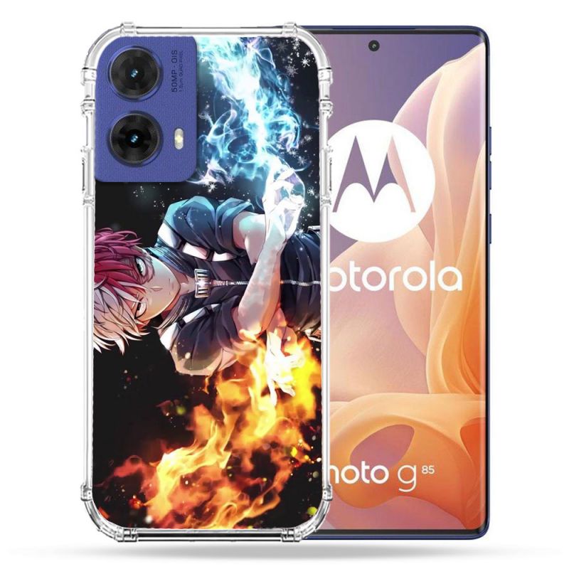 Coque Renforcée Pour Motorola G85 5G Manga My Hero Academia Shoto