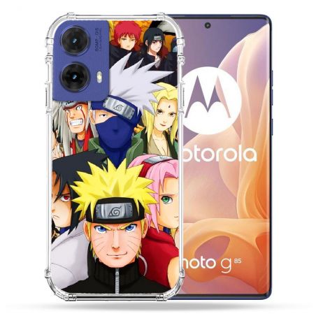 Coque Renforcée Pour Motorola G85 5G Manga Naruto Team