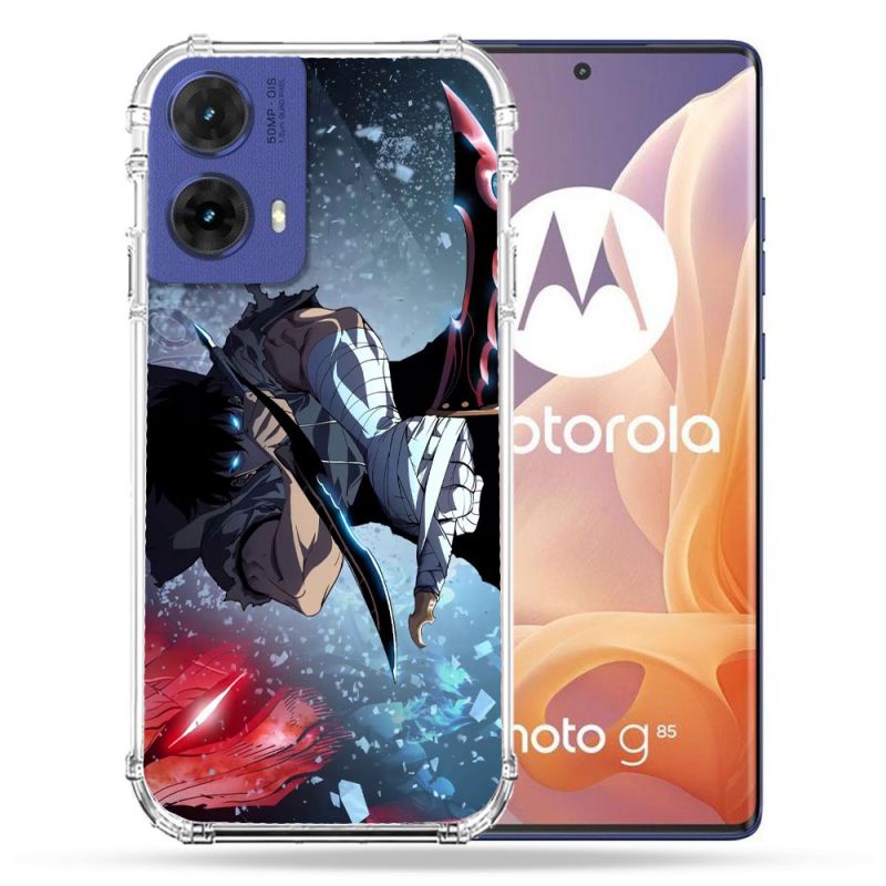 Coque Renforcée Pour Motorola G85 5G Manga Solo Leveling Sung Epee