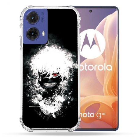 Coque Renforcée Pour Motorola G85 5G Manga Tokyo Ghoul Kaneki Tag