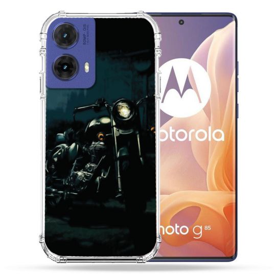 Coque Renforcée Pour Motorola G85 5G Moto Harley Vintage