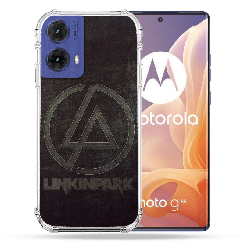 Coque Renforcée Pour Motorola G85 5G Musique Rock Linkin Park