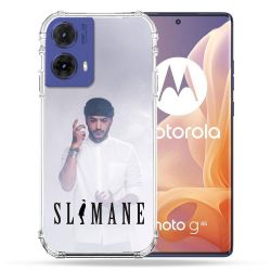 Coque Renforcée Pour Motorola G85 5G Musique Slimane Blanc