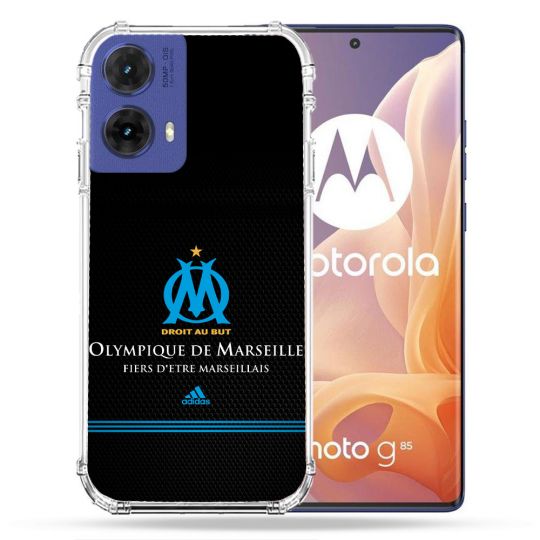 Coque Renforcée Pour Motorola G85 5G Olympique Marseille OM Fier etre Marseillais