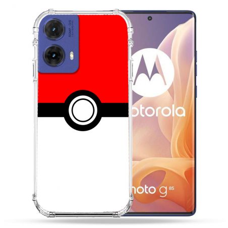 Coque Renforcée Pour Motorola G85 5G Pokemon Pokeball