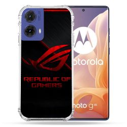Coque Renforcée Pour Motorola G85 5G ROG Rouge