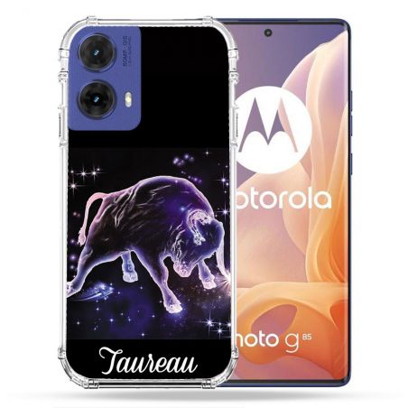 Coque Renforcée Pour Motorola G85 5G Signe Zodiaque 2 Taureau