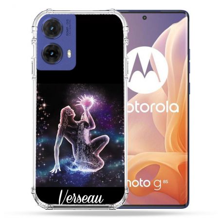 Coque Renforcée Pour Motorola G85 5G Signe Zodiaque 2 Verseau