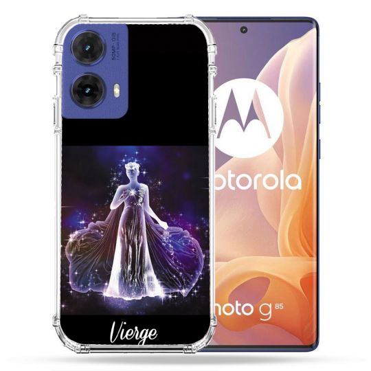Coque Renforcée Pour Motorola G85 5G Signe Zodiaque 2 Vierge
