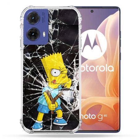 Coque Renforcée Pour Motorola G85 5G Simpson Bart