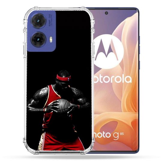 Coque Renforcée Pour Motorola G85 5G Sport Basketeur