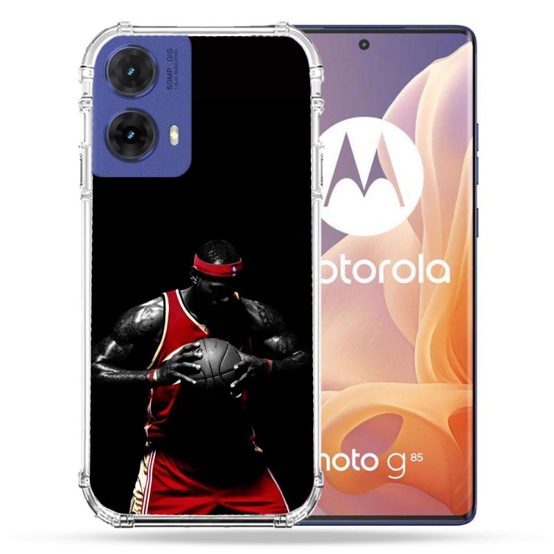 Coque Renforcée Pour Motorola G85 5G Sport Basketeur