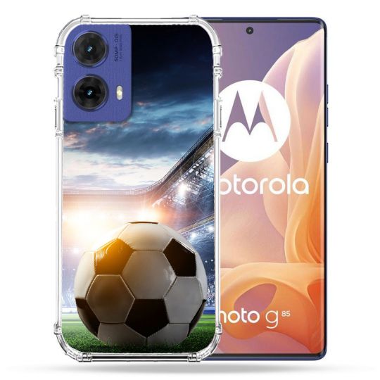 Coque Renforcée Pour Motorola G85 5G Sport Football Stade