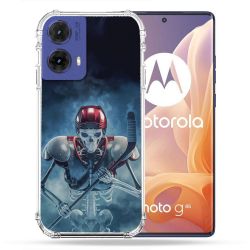 Coque Renforcée Pour Motorola G85 5G Sport Hockey Squelette