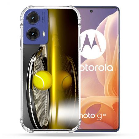 Coque Renforcée Pour Motorola G85 5G Sport Tennis Reflet