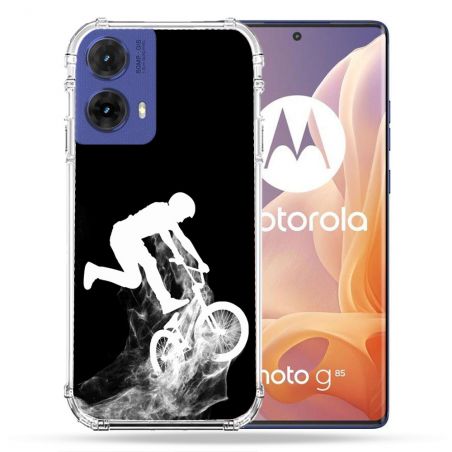 Coque Renforcée Pour Motorola G85 5G Sport VTT Noir