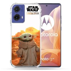 Coque Renforcée Pour Motorola G85 5G Star Wars - Yoda bebe soleil