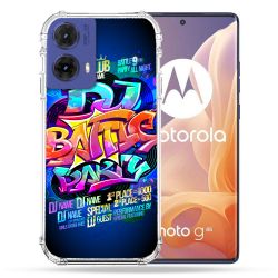 Coque Renforcée Pour Motorola G85 5G Street Art Rap