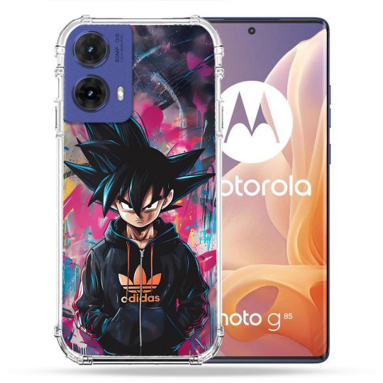Coque Renforcée Pour Motorola G85 5G Street Art Sangoku