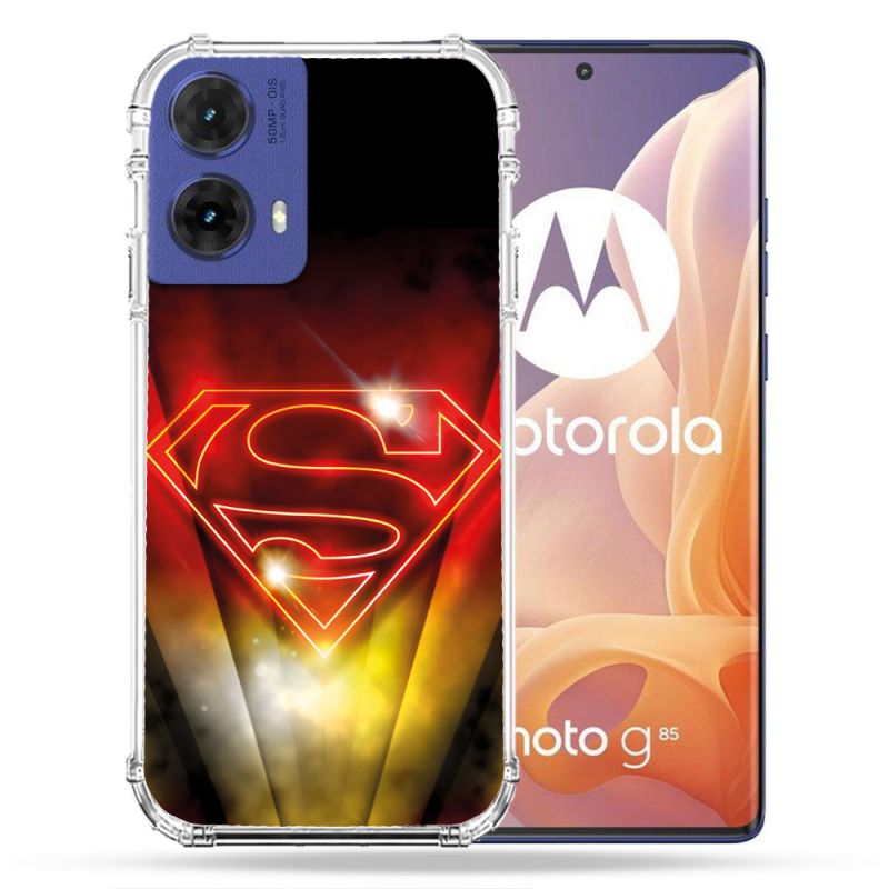 Coque Renforcée Pour Motorola G85 5G Superman Logo