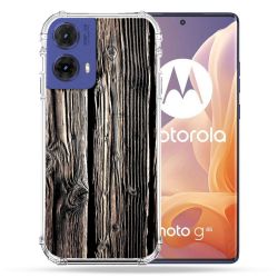 Coque Renforcée Pour Motorola G85 5G Texture Bois