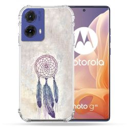 Coque Renforcée Pour Motorola G85 5G Zen Attrape Reve Blanc