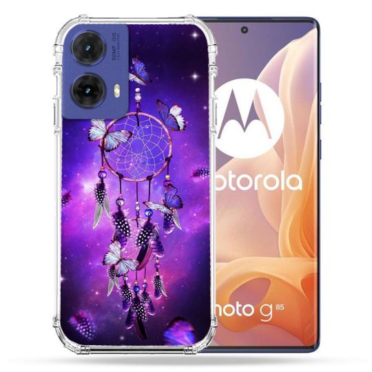 Coque Renforcée Pour Motorola G85 5G Zen Attrape Reve Papillon