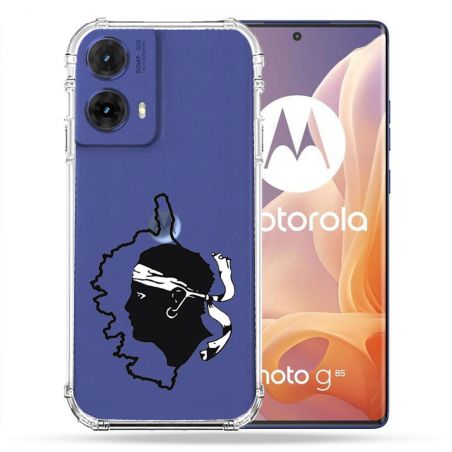 Coque Renforcée Transparente Pour Motorola G85 5G Corse