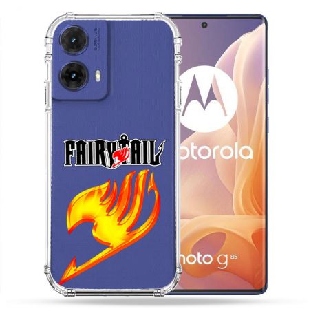 Coque Renforcée Transparente Pour Motorola G85 5G Fairy Tail