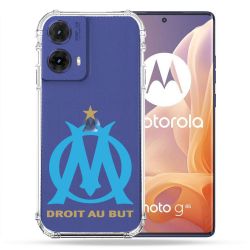 Coque Renforcée Transparente Pour Motorola G85 5G Foot Olympique Marseille OM