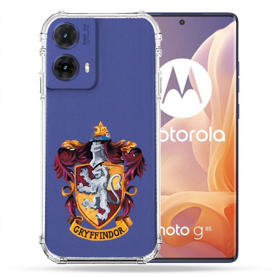 Coque Renforcée Transparente Pour Motorola G85 5G Harry Potter Griffindor