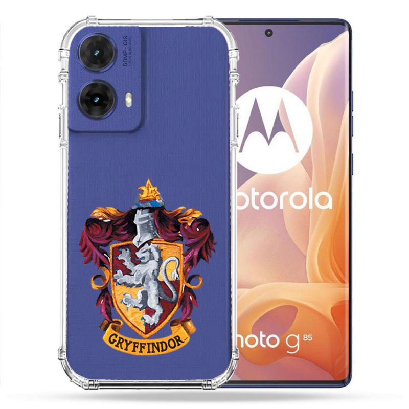 Coque Renforcée Transparente Pour Motorola G85 5G Harry Potter Griffindor