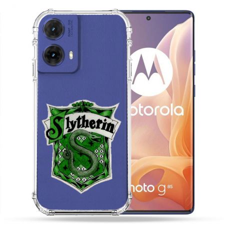 Coque Renforcée Transparente Pour Motorola G85 5G Harry Potter Slytherin