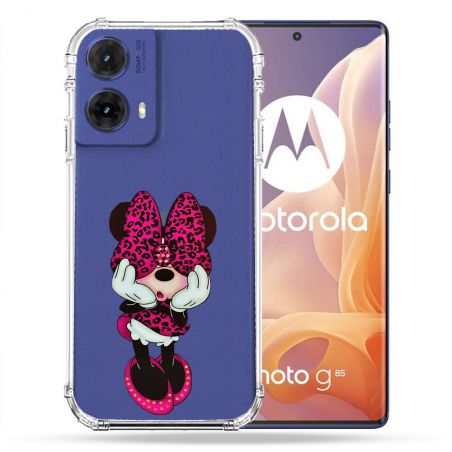 Coque Renforcée Transparente Pour Motorola G85 5G Minnie