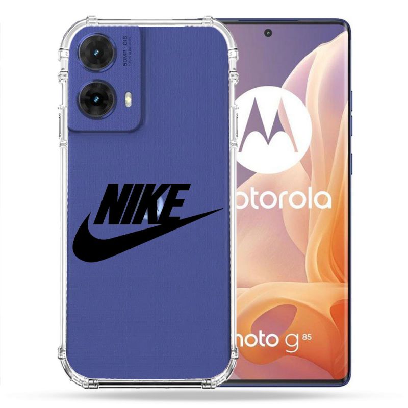 Coque Renforcée Transparente Pour Motorola G85 5G Nike