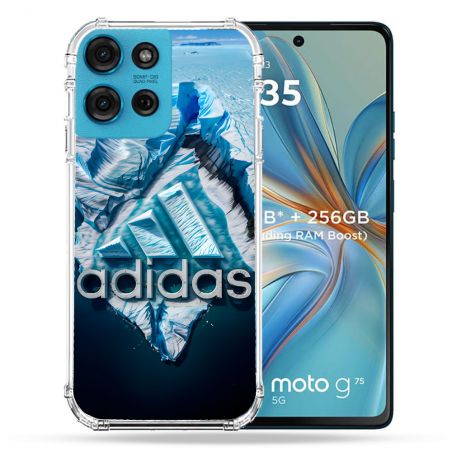 Coque Renforcée Pour Motorola G75 5G Adidas Iceberg
