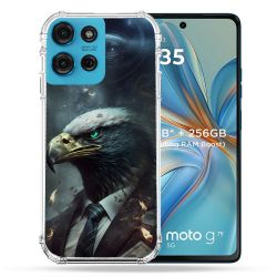 Coque Renforcée Pour Motorola G75 5G Animal Aigle Business