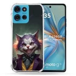 Coque Renforcée Pour Motorola G75 5G Animal Chat Joker